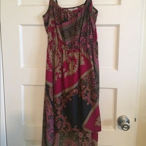 Paisley Silk Dress
